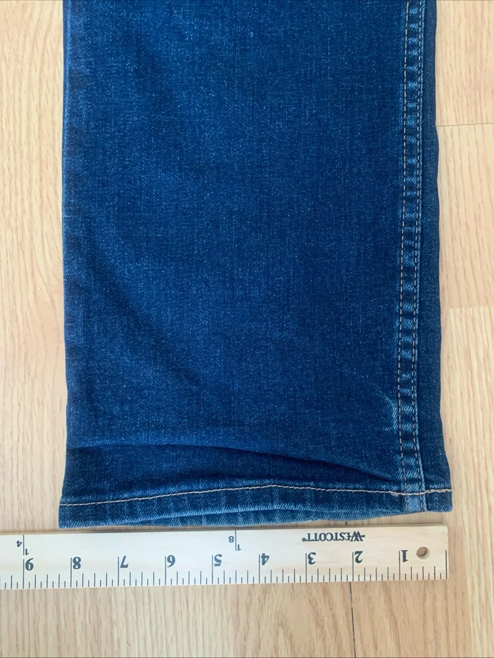 Hollister California Men’s Straight Leg Dark Denim Blue Jeans Epic Flex 32x34